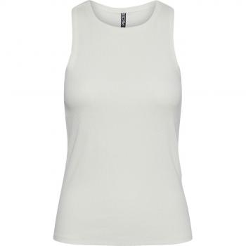 Camiseta sin mangas boxer mujer Pieces Ruka XL blanca