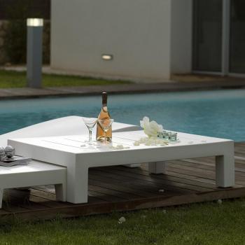 Jut - Mesa baja 120cm blanco/mate