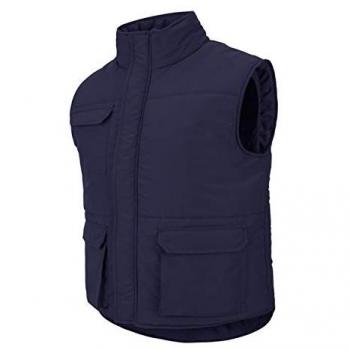 Chaleco Acolchado Multibolsillos Velilla Azul Navy Talla 3XL