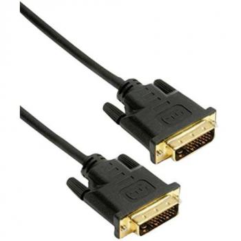 Cable DVI 24+1 Macho Doble Enlace 5 m