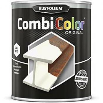 Pintura Antioxidante CombiColor Original RAL 9010 Blanca Brillante 750ml
