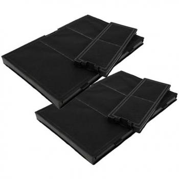 Vhbw - 4x Filtros de Carbón Activo Compatible con Campanas Extractoras Siemens LC98KLV60/02, LC98KLV60/01, LC98KLV60, LC98KLP60/