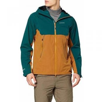 Craghoppers Trelawney - Chaqueta Impermeable para Hombre, Hombre, Color Mountain Green/Spiced Copper, tamaño Small