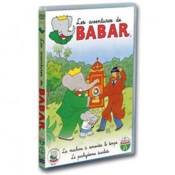 Les Aventures de Babar - 21 - La machine à remonter le temps + Le pachyderme écarlate [Francia] [DVD]