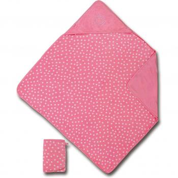 Baby Boum Spoty 52 - Toalla capa 90 x 90 cm, color candy