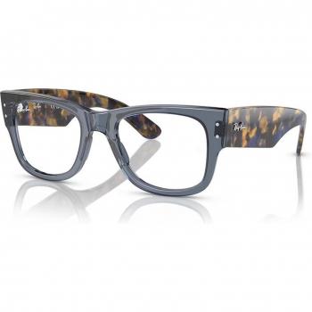 Ray-Ban RX0840V Mega Wayfarer 8296 Unisex Square Blue Light Blocking Eyeglasses