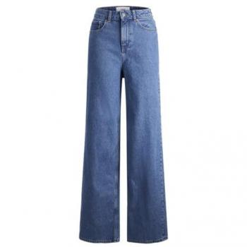 Tokyo Wide High-Waisted Women's Jeans - JJXX Medium Blue Denim