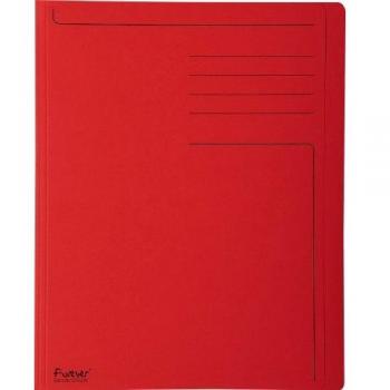 Exacompta 441003E - Lote de 100 Subcarpetas Forever® 280 Impresas y con Portada Más Estrecha, Color Rojo