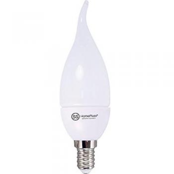 Homepluss 8000278 - Lampara Vela Led S.Viento 6W E14 3000K