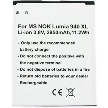 BV-T4D - Batería para Microsoft Lumia 950 XL, Lumia 950 XL Dual SIM