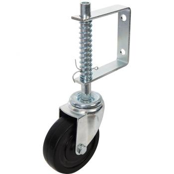 Rueda giratoria con muelle (100 mm. 57 kg)