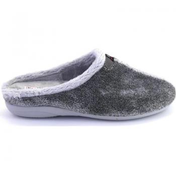 MUYTER 367 Zapatillas de casa de mujer gris 622
