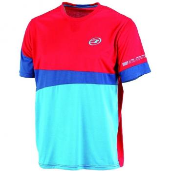 Bullpadel Blued - Camiseta para hombre, color rojo, talla S