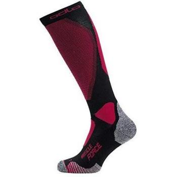 Odlo Muscle Force Ceramiwarm - Calcetines para hombre, Hombre, Calcetines para hombre, 777920, negro / rojo, 39-41