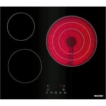 Placa Vitrocerámica Wonder WDV023 3 Zonas 60cm 5700W Negra