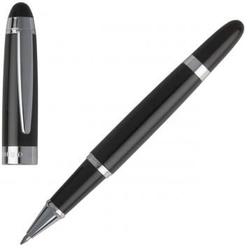 Hugo Boss Icon Engravable Black Rollerball Pen