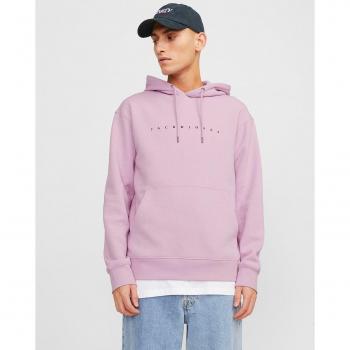 Sudadera con capucha Jack & Jones Star Rosa Relaxed Fit para hombre