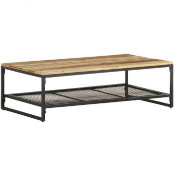 vidaXL Coffee Table 110x60x35 cm Solid Reclaimed Wood