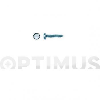 Alcayata zincada con rosca 4 uds 21 x 70 mm