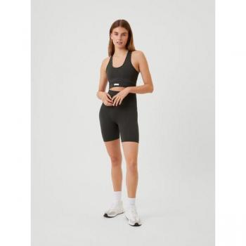 Björn Borg Studio Seamless Rib Shorts Green, Size S