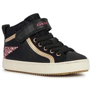 Geox - Zapatillas Kalispera de niña tipo casco altas con cierre adherente y elásticos, Marca Geox, Modelo J Kalispera G