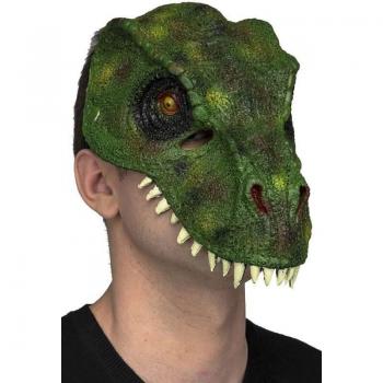 Máscara de T-Rex Verde