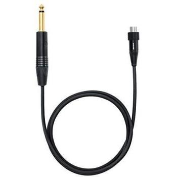 Shure Wireless System Power Supply with 1/4 to TA4F Guitar Cable and WA305 Audio Accessory