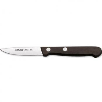 Arcos Serie Universal, Cuchillo Mondador, Hoja de Acero Inoxidable Nitrum 75 mm, Mango de Polioximetileno, POM Color Negro