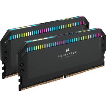 Corsair Dominator Platinum RGB 64GB (2x32GB) DDR5 5600MHz CL40 Memory Kit - Black