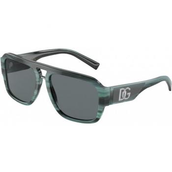 Dolce & Gabbana DG4403 Men's Pilot Sunglasses Green 58mm