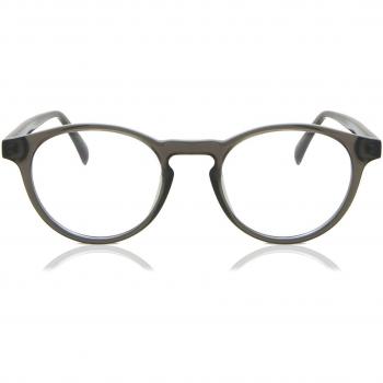 Gafas Recetadas Anti-Azules para Hombre con Armazón Completo Oval de Plástico Transparente y Cristal - SmartBuy Collection