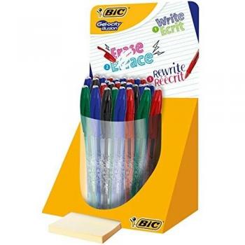Bolígrafo de Gel BIC Gel-ocity Illusion 0,7 mm Cancellable - 28 Colores Assortidos