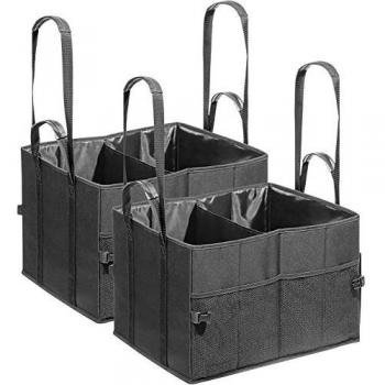 Wedo 0582521 BigBox Shopper Bolsa para Maletero, Talla L, Color Negro