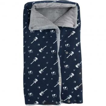 Saco Polar para Capazo de Bebé Jyoko Rock Hero - Abrigado en Invierno con forro polar