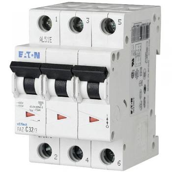 Eaton FAZ-C40/3 Miniature Circuit Breaker 40A 400V AC