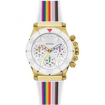 Guess Rainbow Silicone Active Life Watch, Multicolor, Female, Size: ONE SIZE