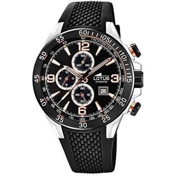 Reloj LOTUS Para Hombre 18673/4 Lotus Color de Caucho Negro