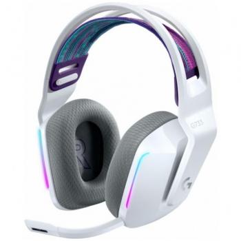 Logitech G733 LIGHTSPEED Wireless RGB Gaming Headset - White