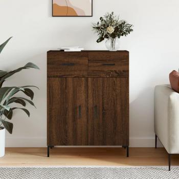 Aparador de madera de ingeniería 69,5x34x90 cm - Mueble de Almacenaje de Salón con Armarios con Puertas, Cajón de Madera, Buffet para salón Moderno, Armario Auxiliar y