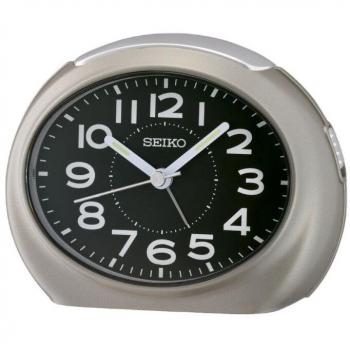 Despertador Analógico Seiko Clocks QHE193N - Color Gris
