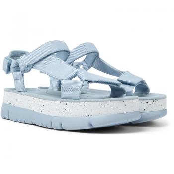 Sandalias Camper Oruga Up K200851 Gris Textiles de Calidad para Mujer