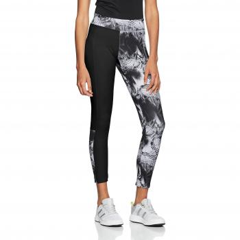 adidas Run Long Tight - Mallas para mujer, color negro, talla XL