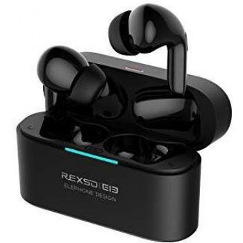 Elephone Auriculares Bluetooth Inalámbricos con Cancelación Activa de Ruido, ANC Auriculares Cancelacion de Ruido, 6.5-7 Horas de Reproducción Permanente, 4 Micrófonos Incorporados