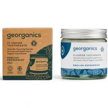 Dentífrico con flúor y menta Georganics 60ml