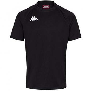 Kappa Telese Camiseta, Hombre, Negro, L