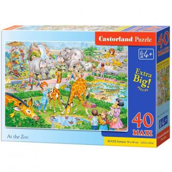 Puzzle Zoo 40 Piezas 4+ Castorland