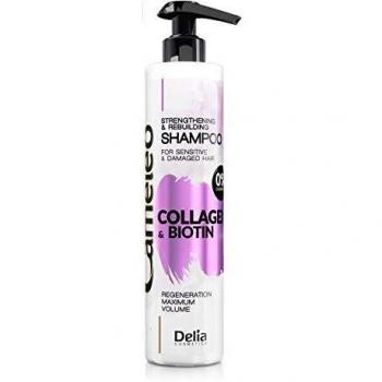 Cameleo - Cuidado del hombre - Colágeno & Biotina Champú Revitalizador Para Cabello Dañado Y Frágil 250 Ml