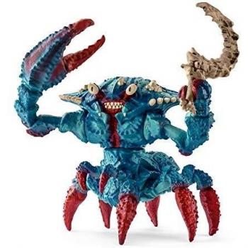 Schleich- Figura Cangrejo de Lucha con Arma, 18 cm.