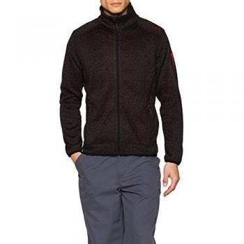 C.P.M. Forro Knit Tech 3H60747N Chaqueta, Hombre, Nero/Antracite, 60