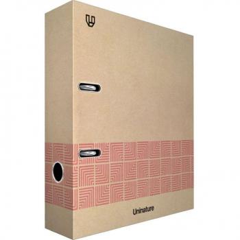 Archivador A4 Palanca 65mm UniNature Rosa Carton Forrado